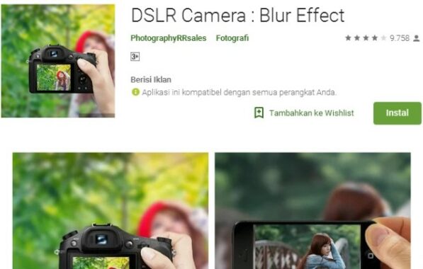 DSLR Camera Blur